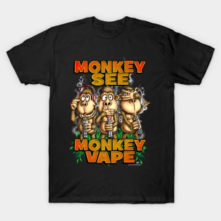 Monkey See Monkey Vape T-Shirt